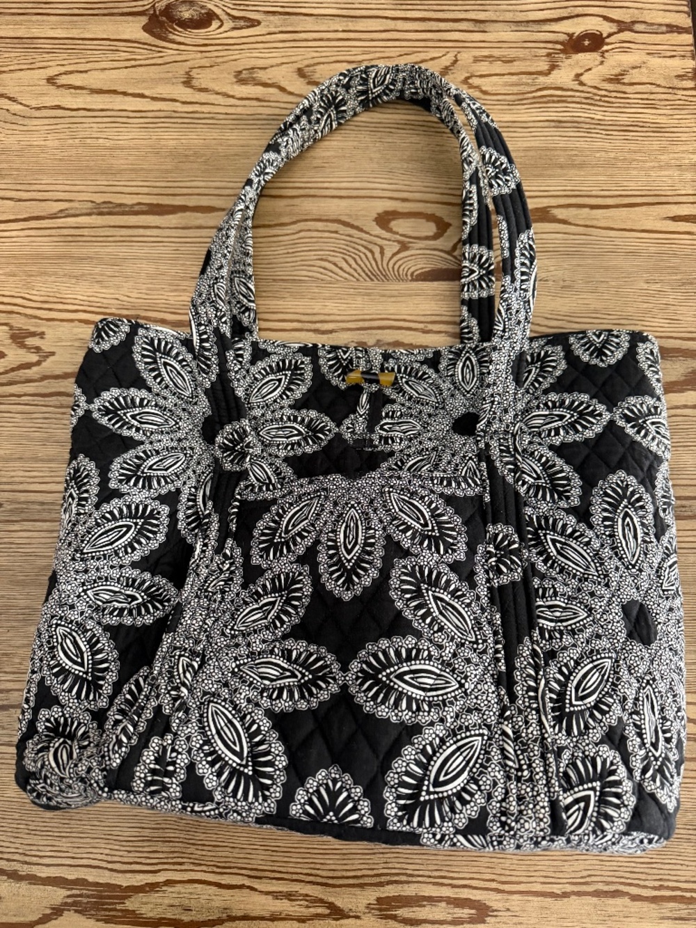 Vera Bradley Black and White Tote Bag